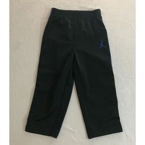 Nike Jumpman Sweatpants Boys 2T Toddler Black Elastic Waist Embroidered Logo‎
